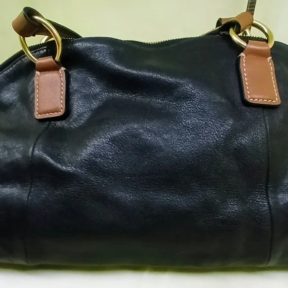 CHLOÉ See By Chloé Indra Double Handle Shoulder Bag D27PKJ w/ COA Black Leather - Picture 13 of 16